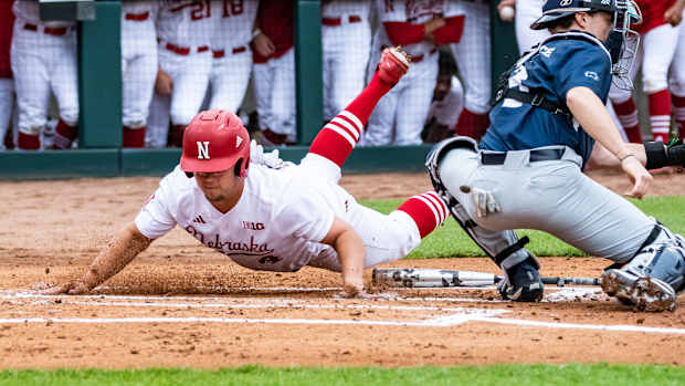 18 Max Anderson 2023 Nebraska baseball vs Penn State game 3 promo version